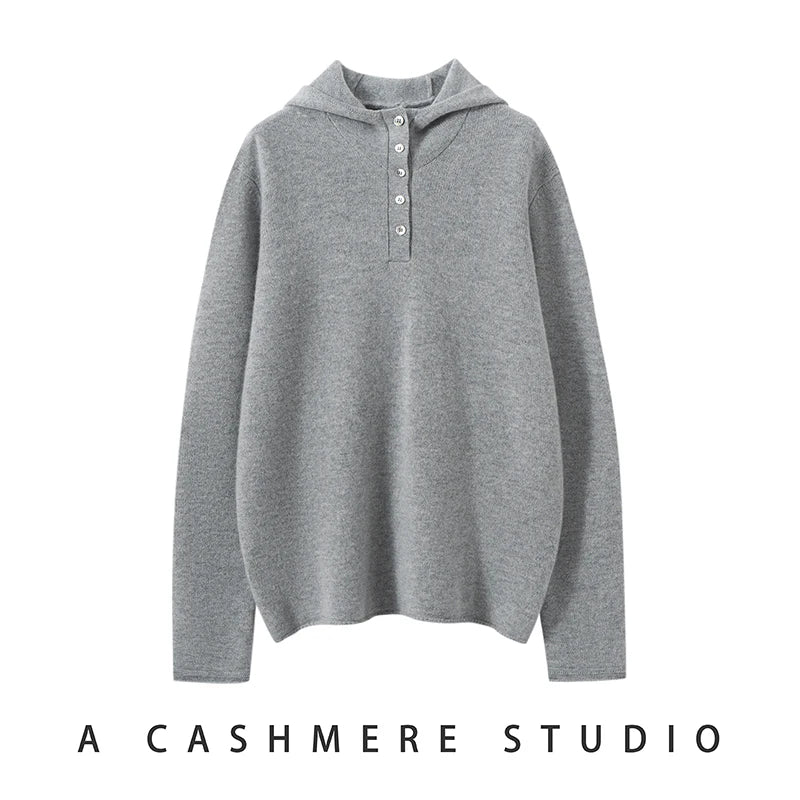 Pull à capuche ou pantalon cachemire femme – CLEVI Paris