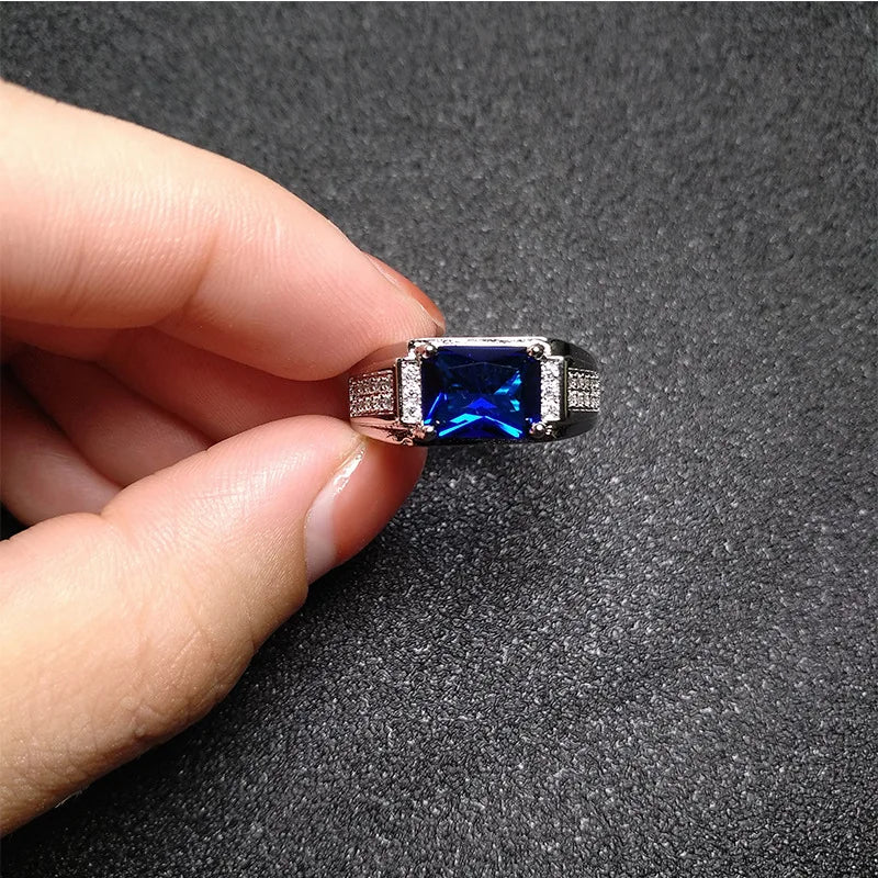 Bague Femme Argent 925 Cristal Cocktail – CLEVI Paris