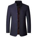 Manteau Homme Épais en Cachemire et Polyester – CLEVI Paris