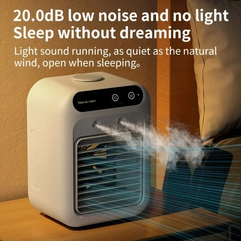 Ventilateur de bureau à brume L7/L8 USB-C – CLEVI Paris