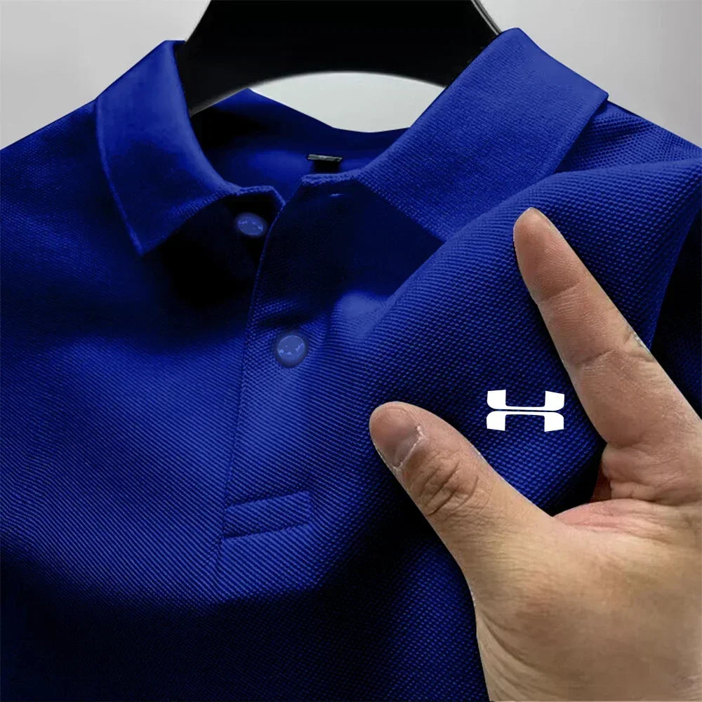 Polo Homme Imprimé Respirant – CLEVI Paris