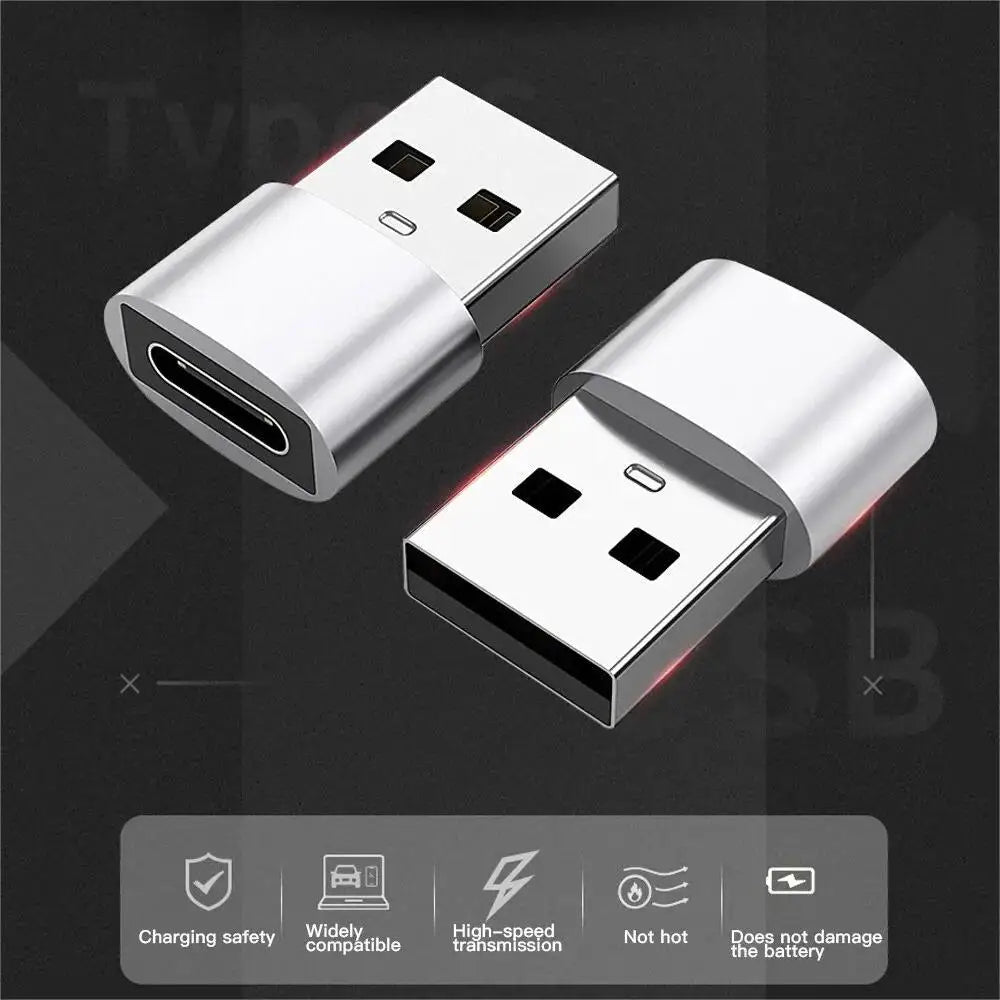 Lot 2 Adaptateurs OTG USB-A vers USB-C – CLEVI Paris