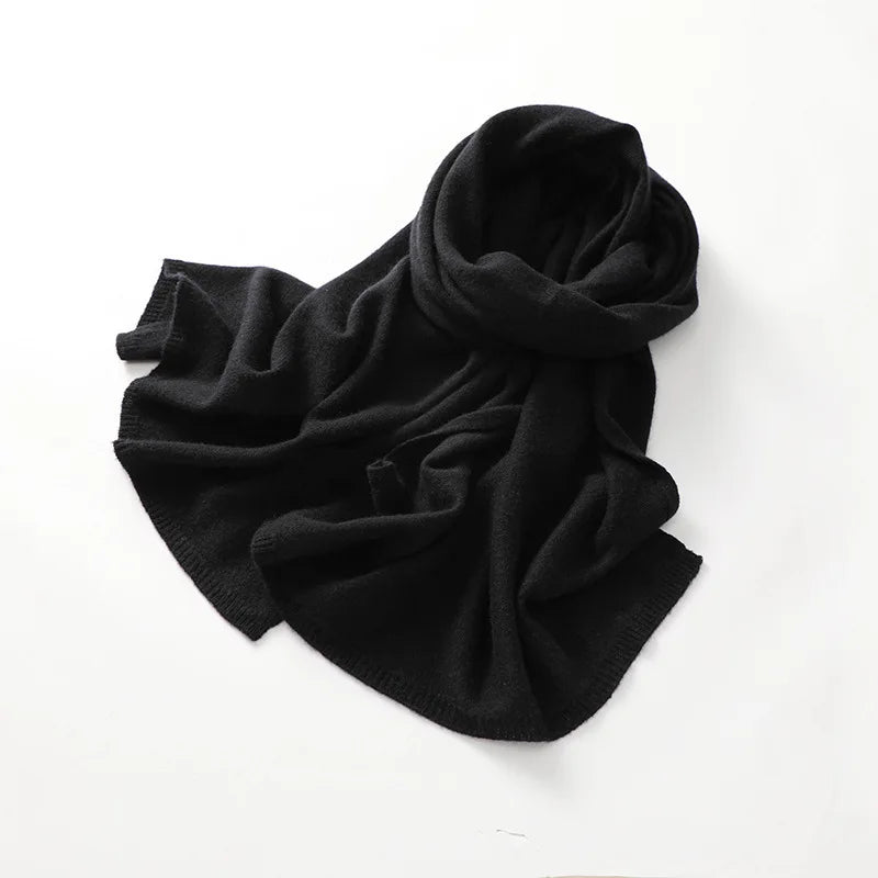 Écharpe 100 % cachemire femme 180 × 45 cm – CLEVI Paris