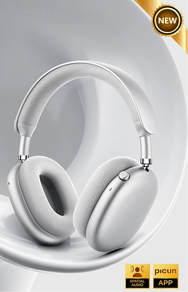 Casque Picun F8 MAX ANC -59dB 180h 3D Audio Bluetooth 6.0 – CLEVI Paris