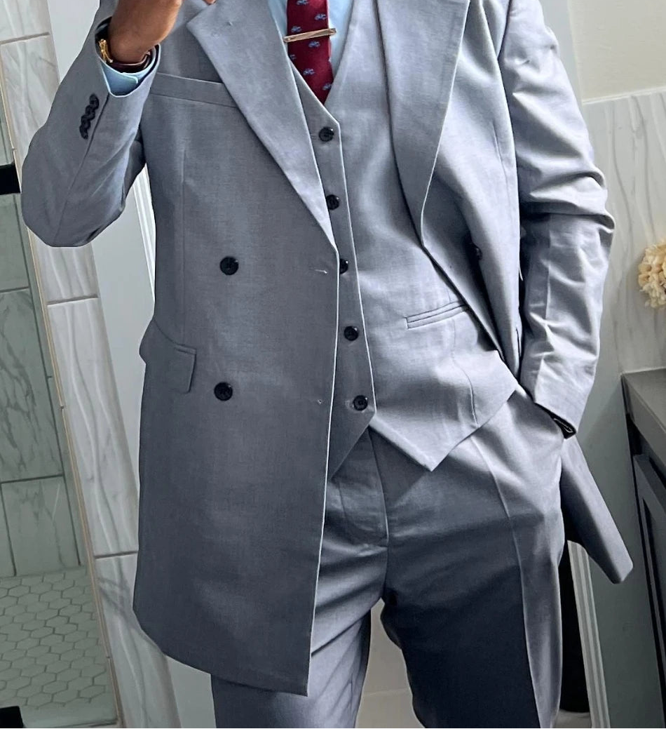 Smoking Homme 3 Pièces Sur Mesure – CLEVI Paris