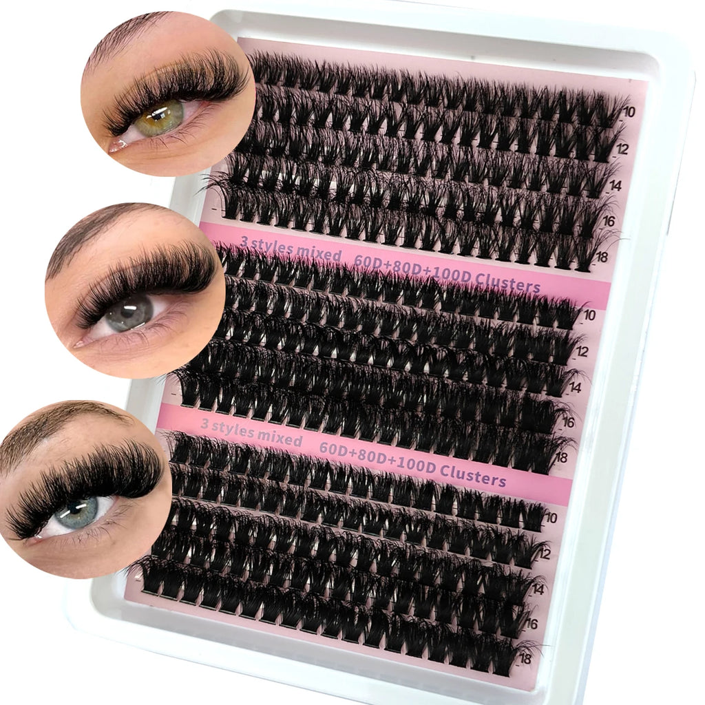 Cils en grappes DIY HBZGTLAD – CLEVI Paris