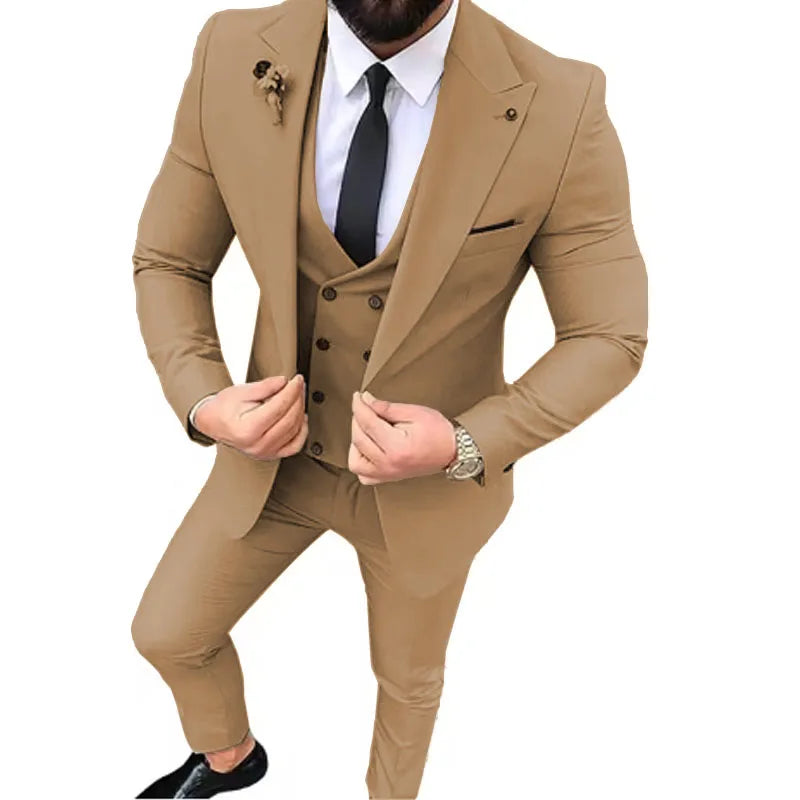 Costume 3 pièces homme élégant – CLEVI Paris