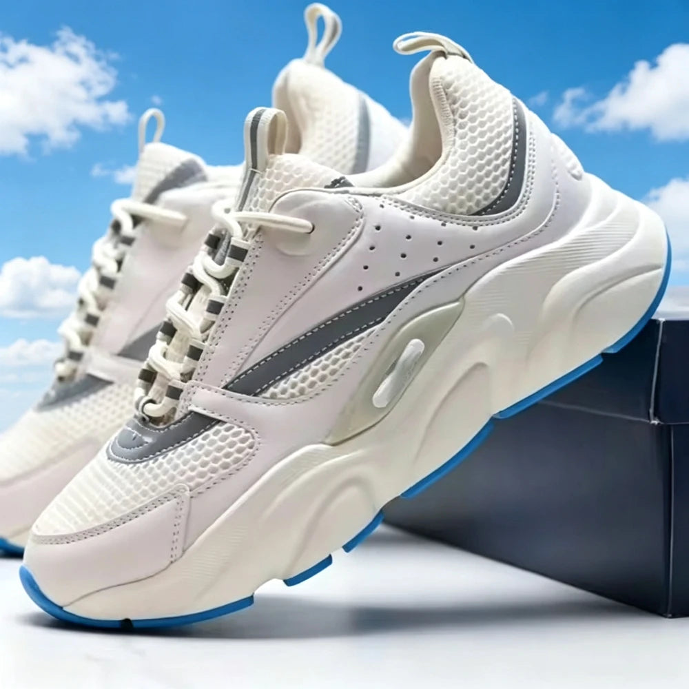 Sneakers Unisexe Mesh Respirantes Style B22 Légères – CLEVI Paris