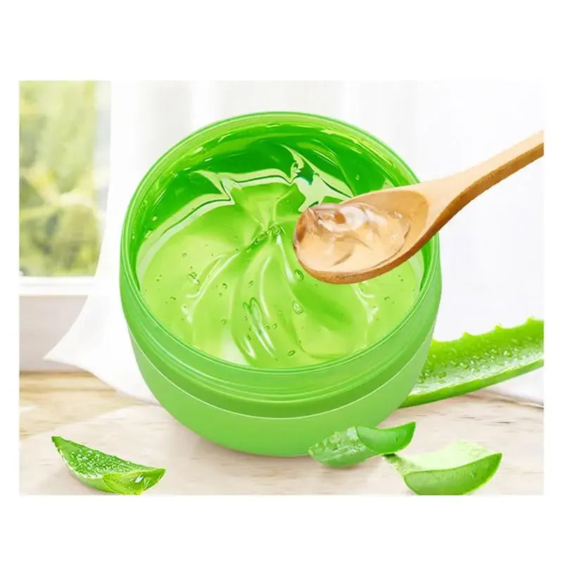 Gel Aloé Vera 99% LGRAMER – Masque Nuit, Hydratant & Resserrant les Pores 300g – CLEVI Paris