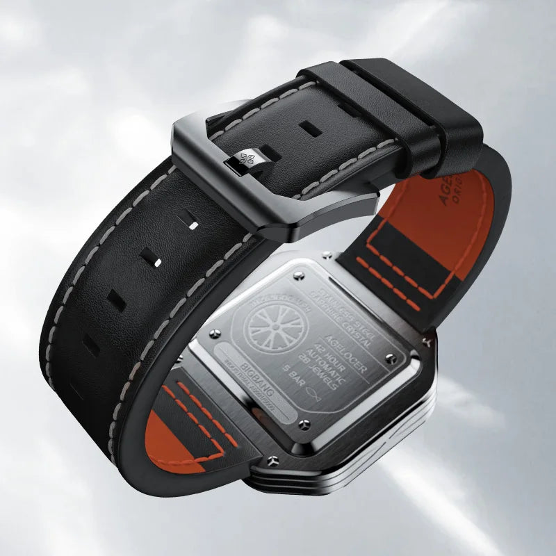 Montre Homme Automatique Squelette Racing Agelocer – CLEVI Paris