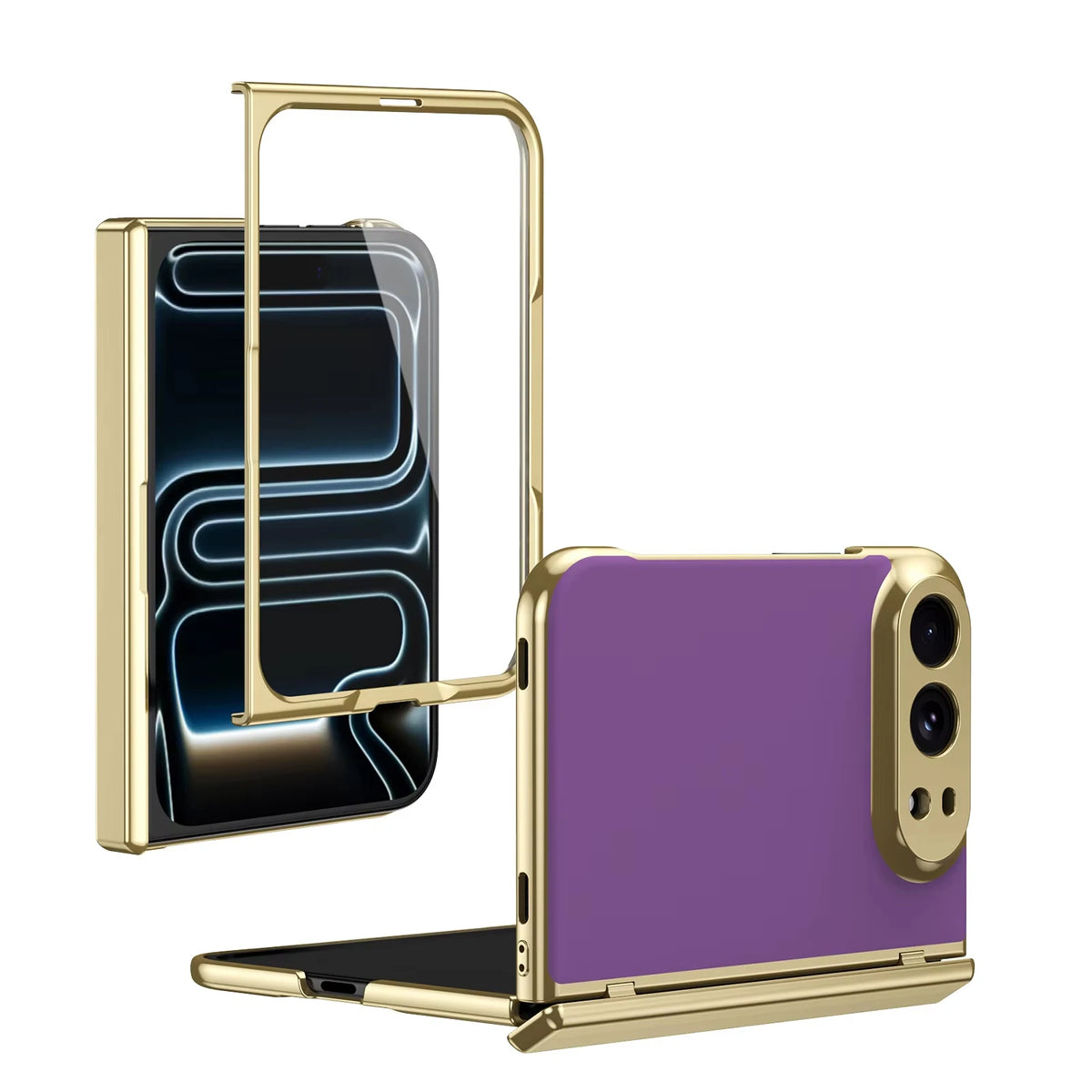 Coque iPhone Duo à charnière renforcée – CLEVI Paris