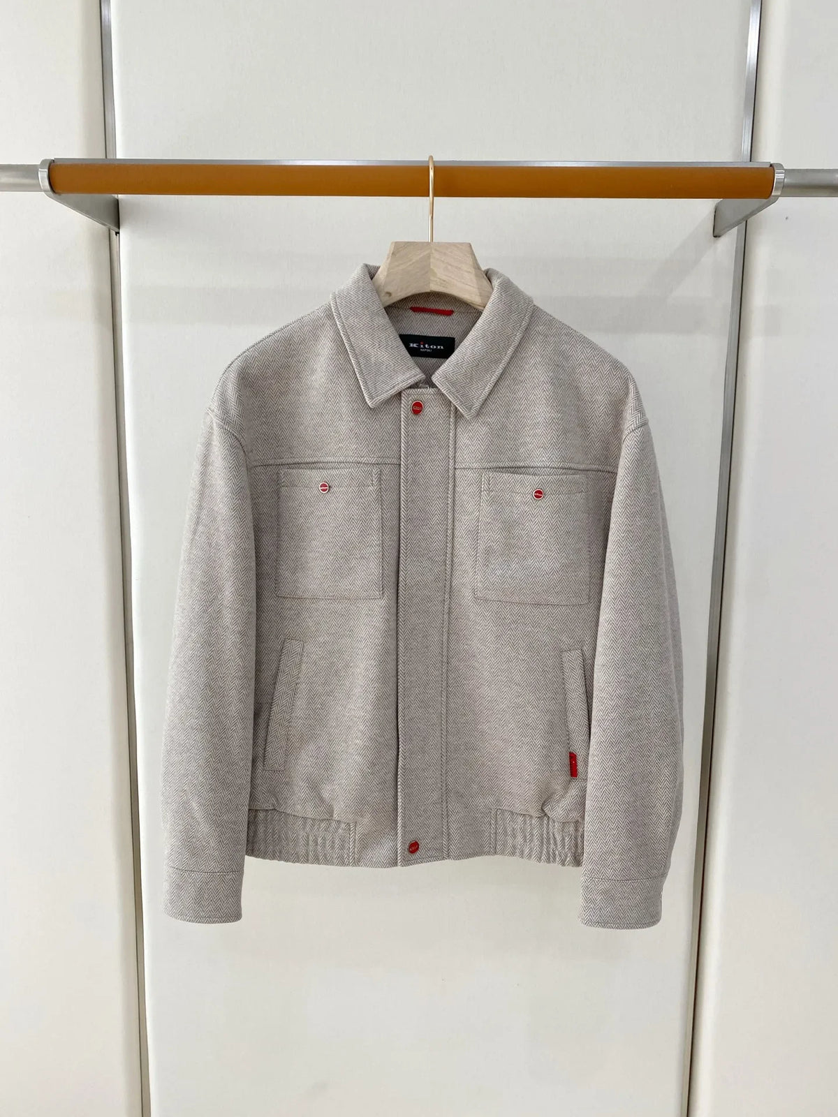 Veste homme zippée à doublure coton – CLEVI Paris