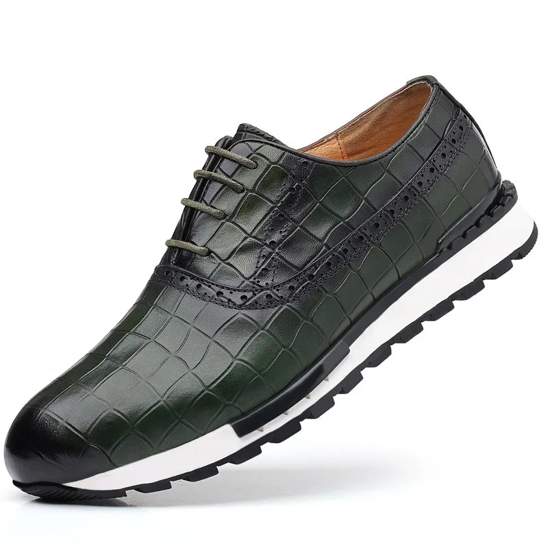Chaussures Cuir Véritable Homme | Oxford Lacets Imperméable Outdoor
