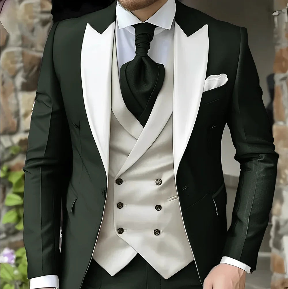Costume 3 pièces élégant pour homme – CLEVI Paris