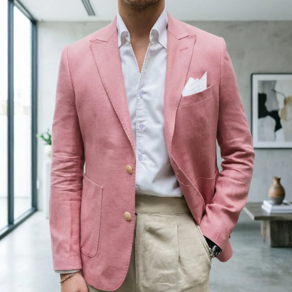 Veste Homme en Lin – CLEVI Paris