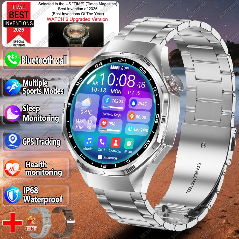Montre Watch 6 Pro AMOLED 1,5″ Bluetooth – CLEVI Paris