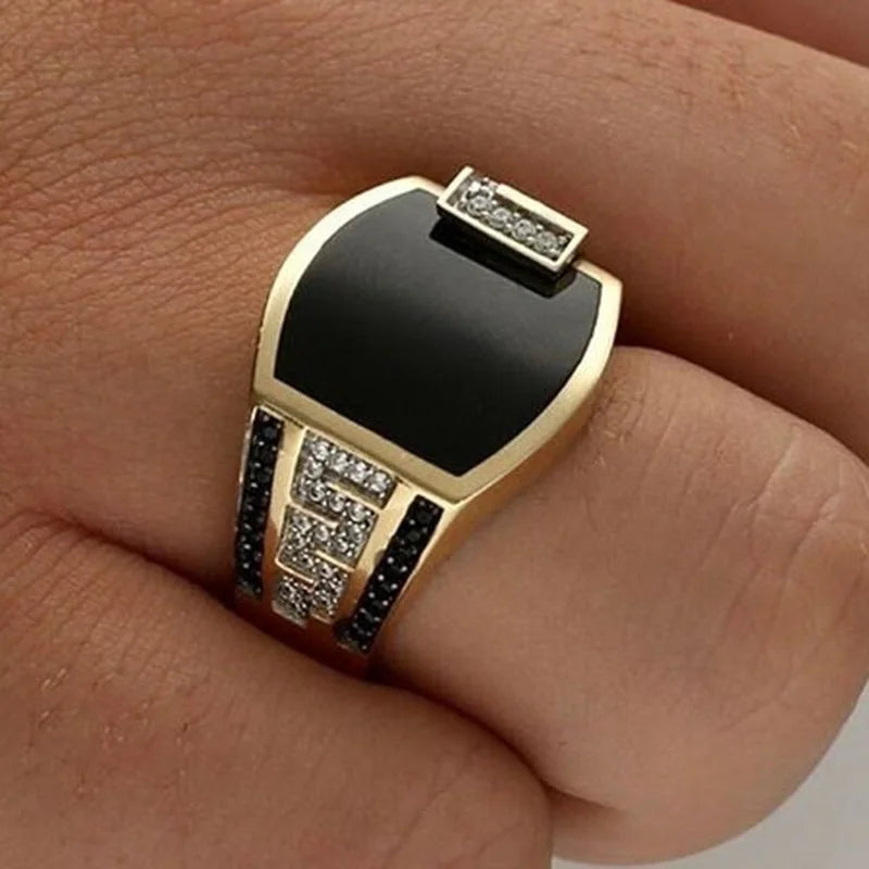 Bague Homme Zirconium Style Punk – CLEVI Paris