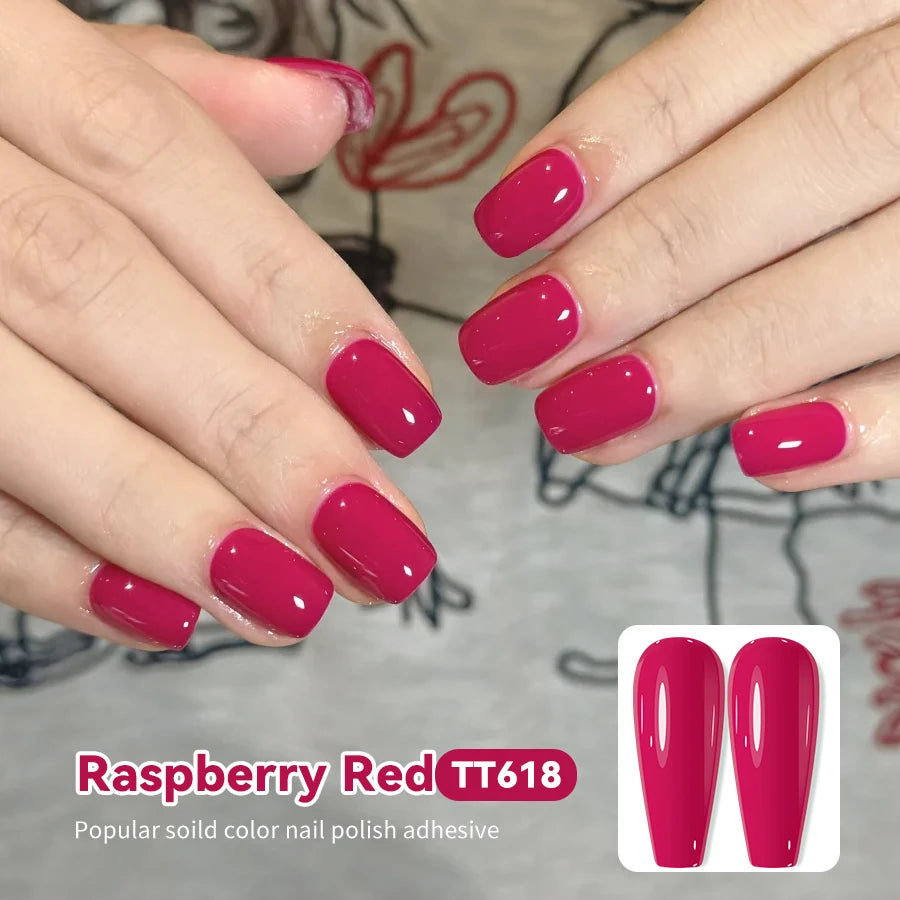 Vernis Gel Semi-Permanent TARTU 8ml – Sans HEMA Sans TPO UV/LED Soak-Off Longue Durée 21 Teintes – CLEVI Paris