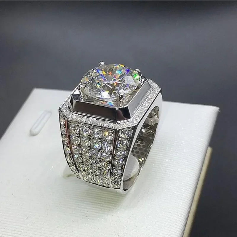 Bague en argent 925 et zirconium – CLEVI Paris