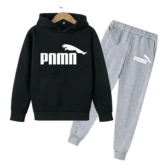 Ensemble enfant sweat à capuche et pantalon – CLEVI Paris