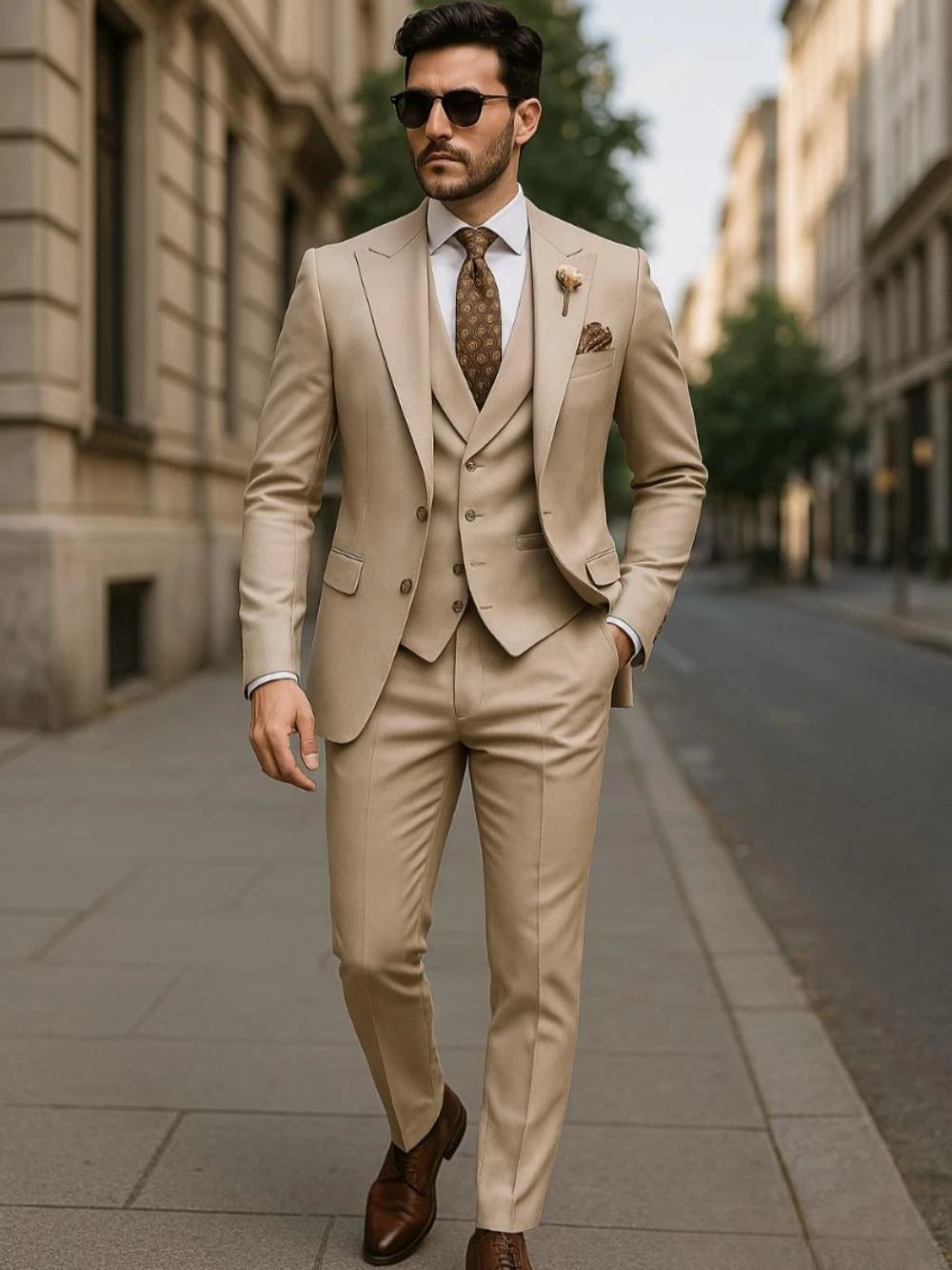 Costume homme 3 pièces slim – CLEVI Paris