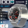 Montre connectée AK87 AMOLED avec lampe LED – CLEVI Paris