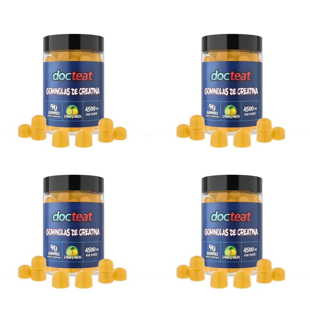 Créatine citron vert, 90 gommes à mâcher – CLEVI Paris