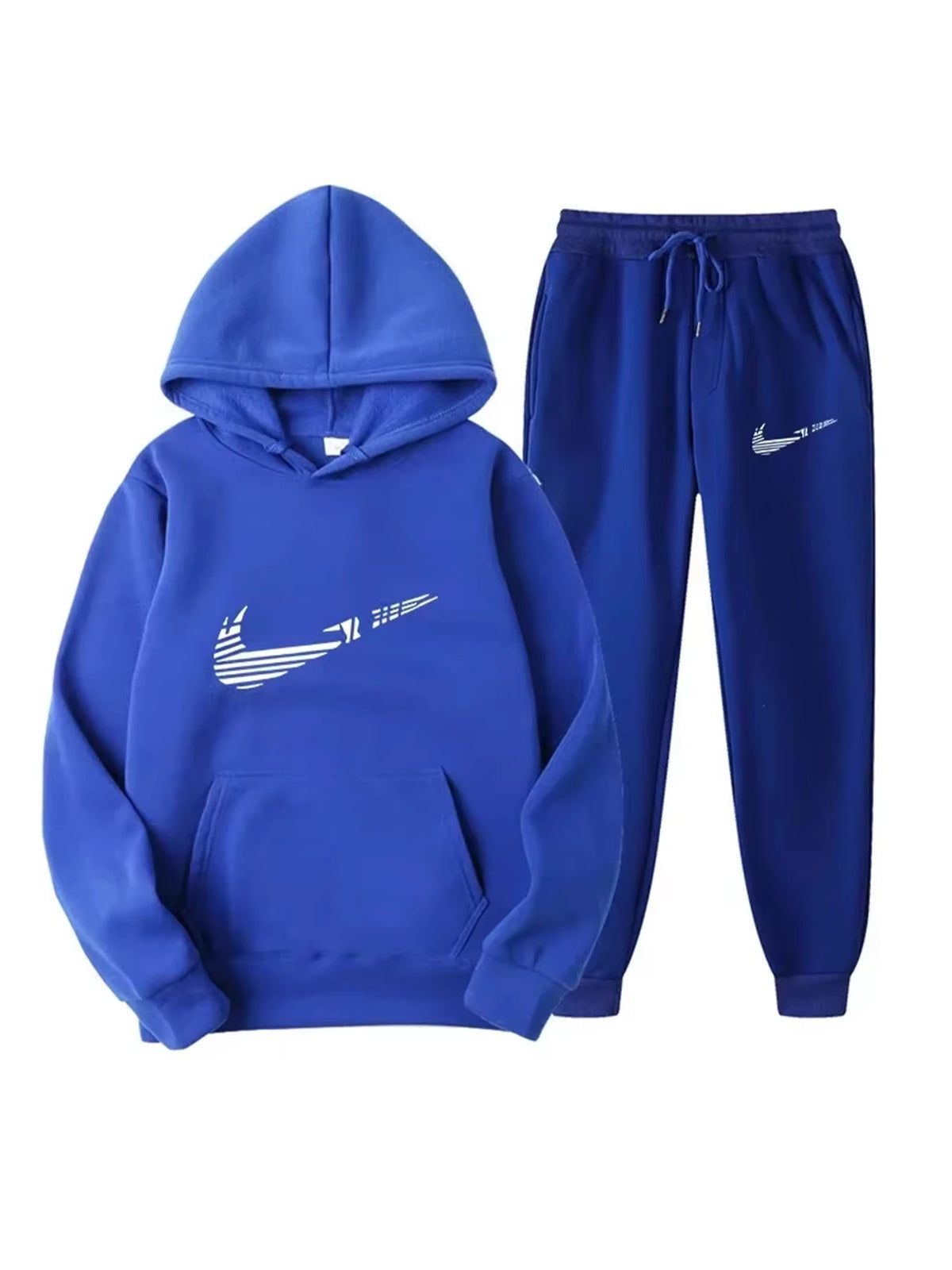 Survêtement unisexe sweat à capuche et pantalon – CLEVI Paris