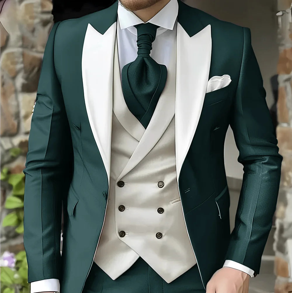 Costume 3 pièces élégant pour homme – CLEVI Paris
