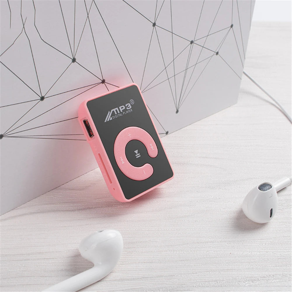 Mini Lecteur MP3 Clip HiFi – Walkman Portable USB, Micro SD jusqu'à 16 Go | Sport
