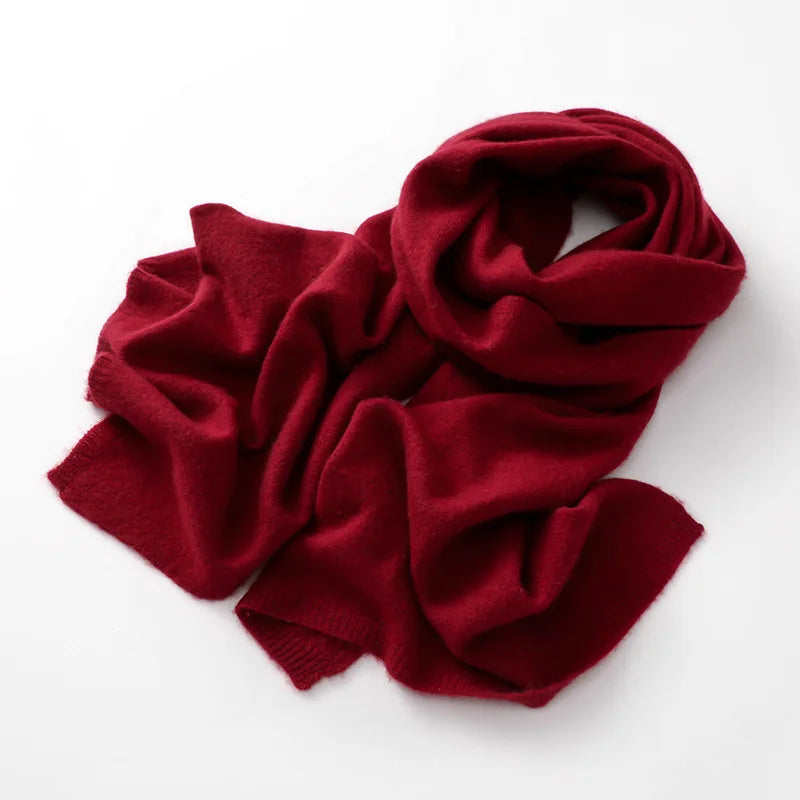 Écharpe 100 % cachemire femme 180 × 45 cm – CLEVI Paris