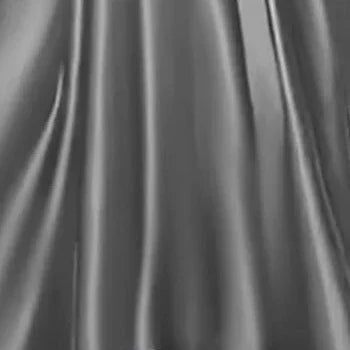 Robe de mariée satinée ligne A col V – CLEVI Paris