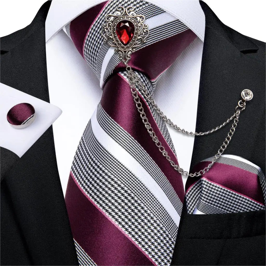 Coffret cravate homme, pochette et accessoires – CLEVI Paris