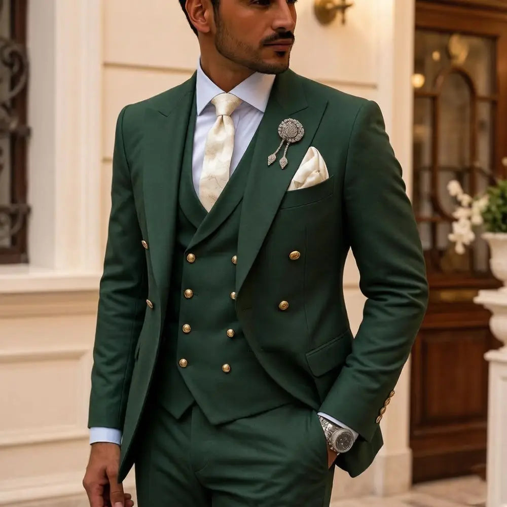 Smoking Homme 3 Pièces Luxe – CLEVI Paris