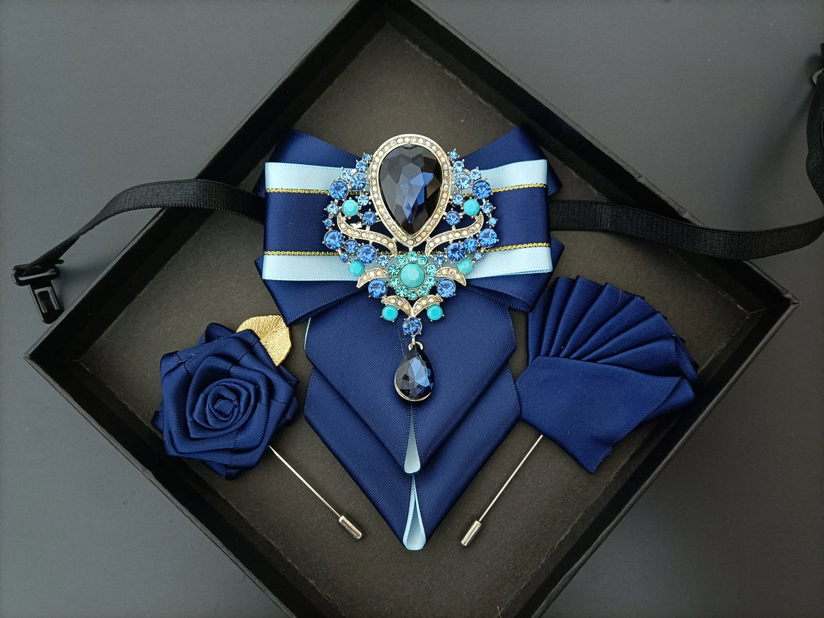 Ensemble homme 3 pièces, cravate et accessoires – CLEVI Paris
