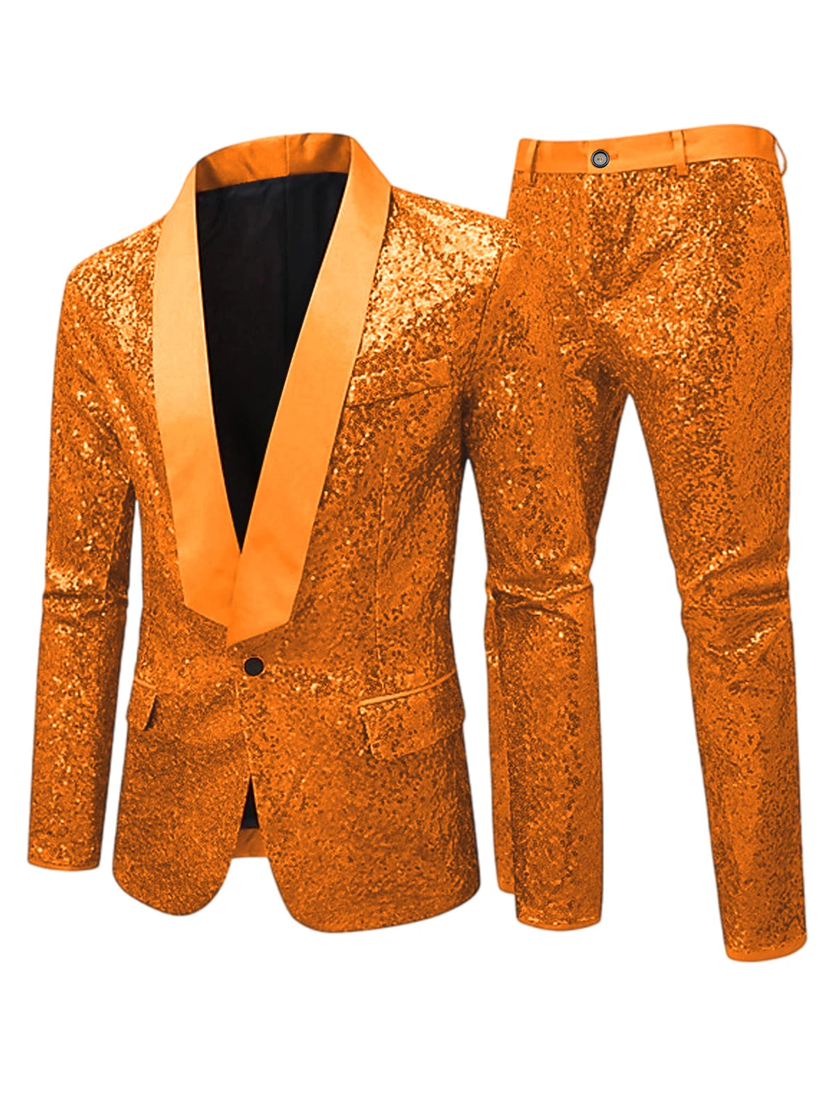 Costume Smoking Sequins Homme 2 Pièces – CLEVI Paris