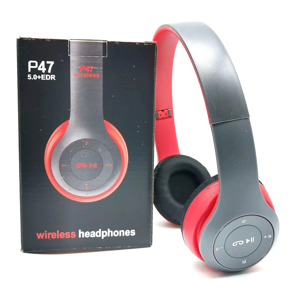 Casque Bluetooth P47 Circum-Auriculaire Pliable Sport Gaming – CLEVI Paris