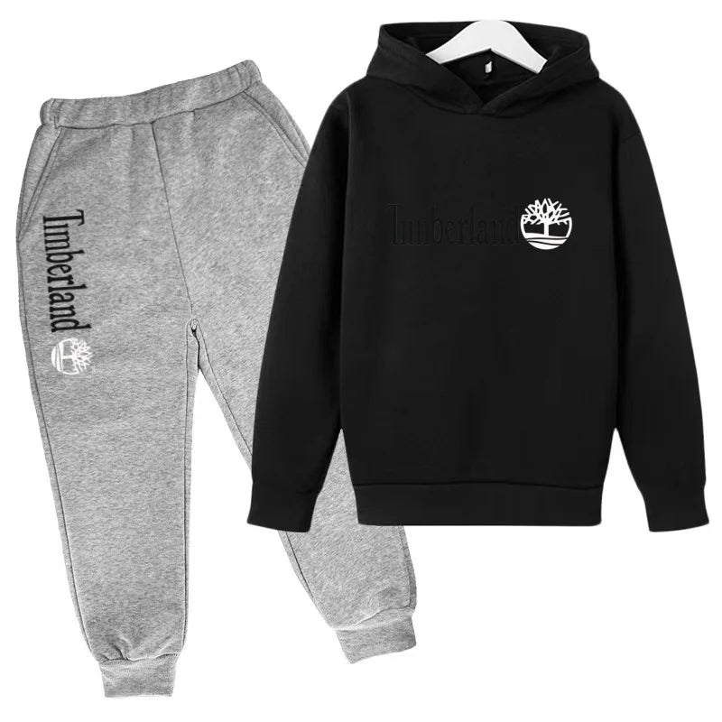 Ensemble enfant sweat à capuche et pantalon – CLEVI Paris