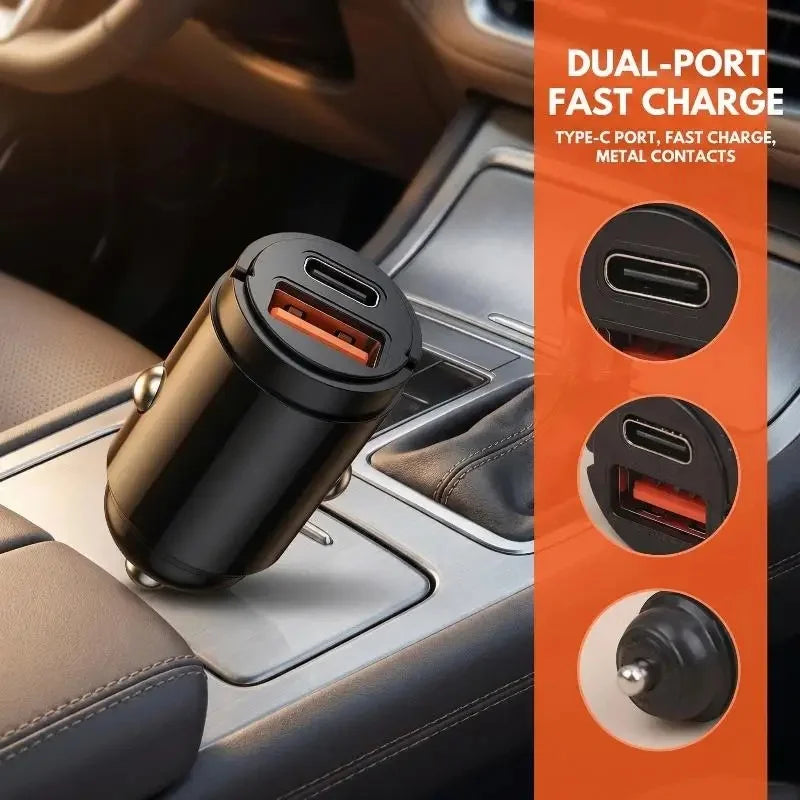 Chargeur USB double port pour voiture – CLEVI Paris