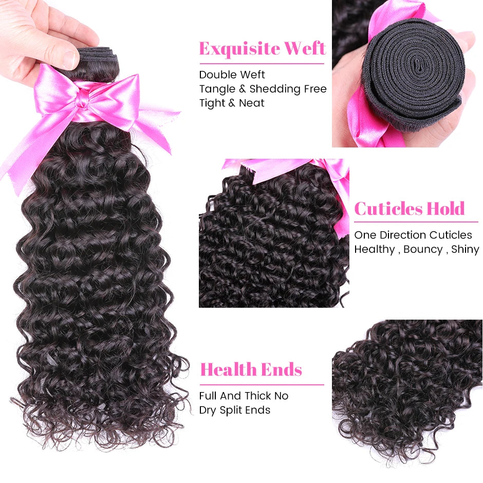 Mèches Water Wave Remy Hair Mongol Vierge – CLEVI Paris