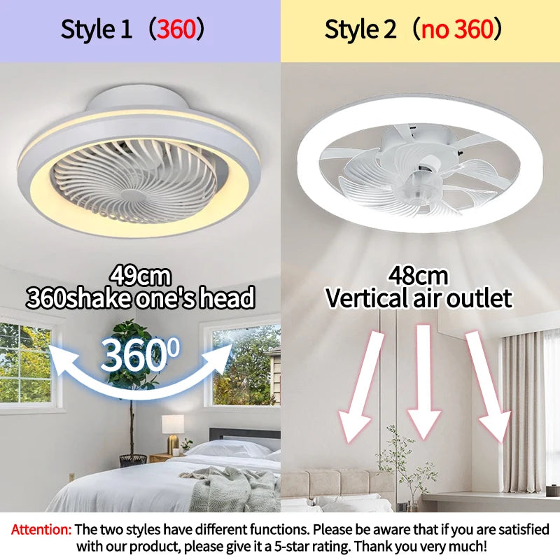 Plafonnier ventilateur avec télécommande – CLEVI Paris