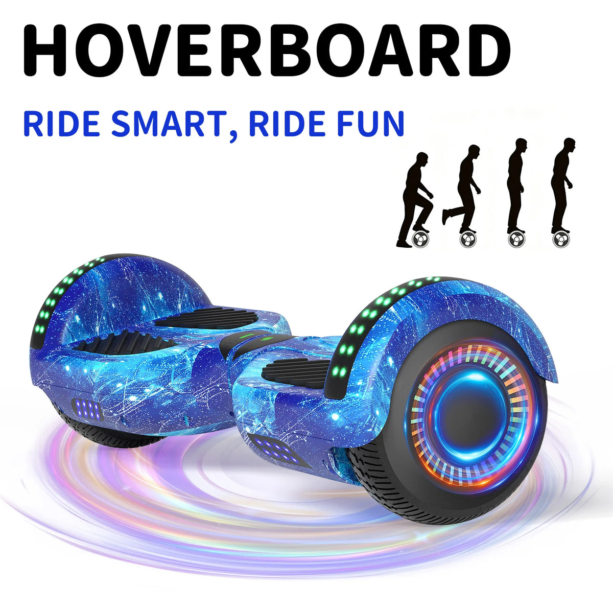 Hoverboard COMMUGO Bluetooth et LED – CLEVI Paris