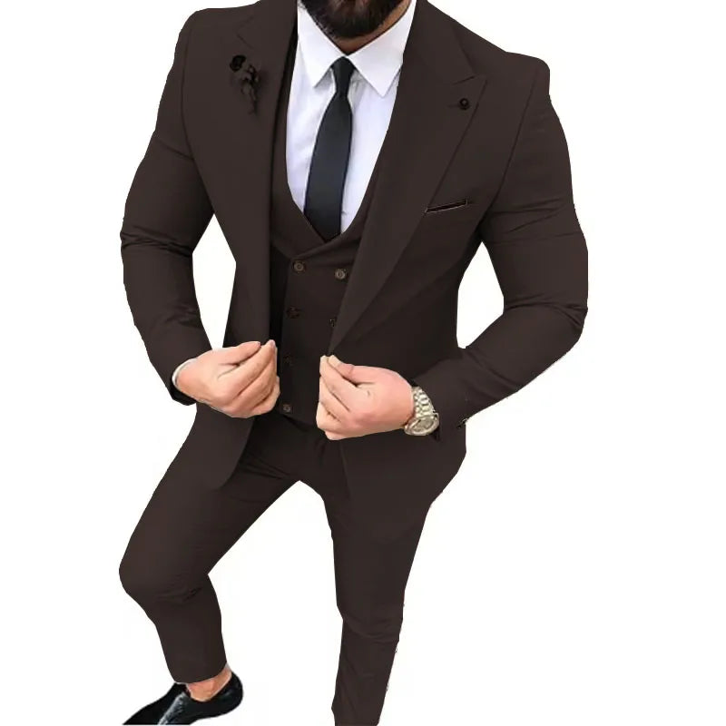 Costume 3 pièces homme élégant – CLEVI Paris