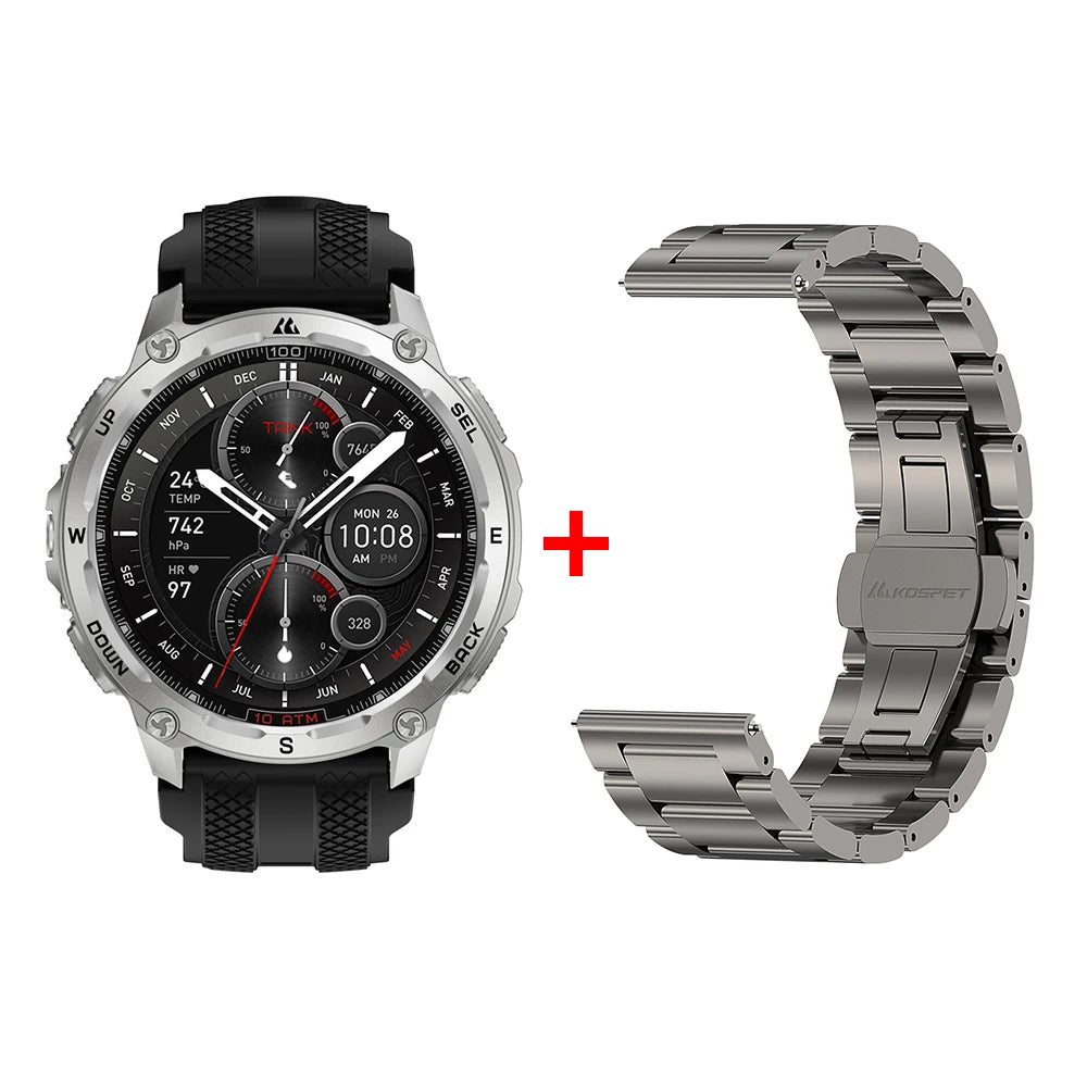 Montre KOSPET TANK T4 GPS cartes hors ligne – CLEVI Paris
