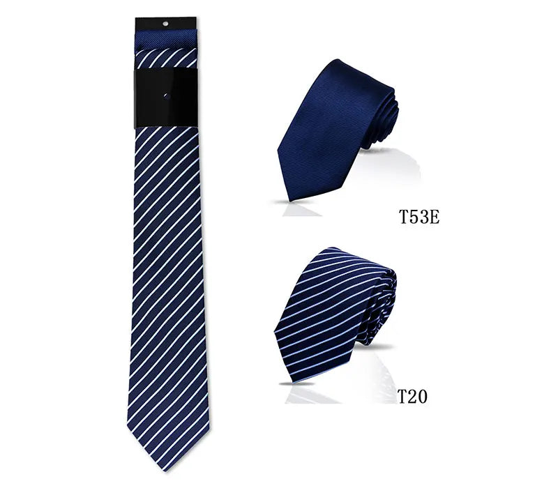 Ensemble de 2 cravates homme élégantes – CLEVI Paris