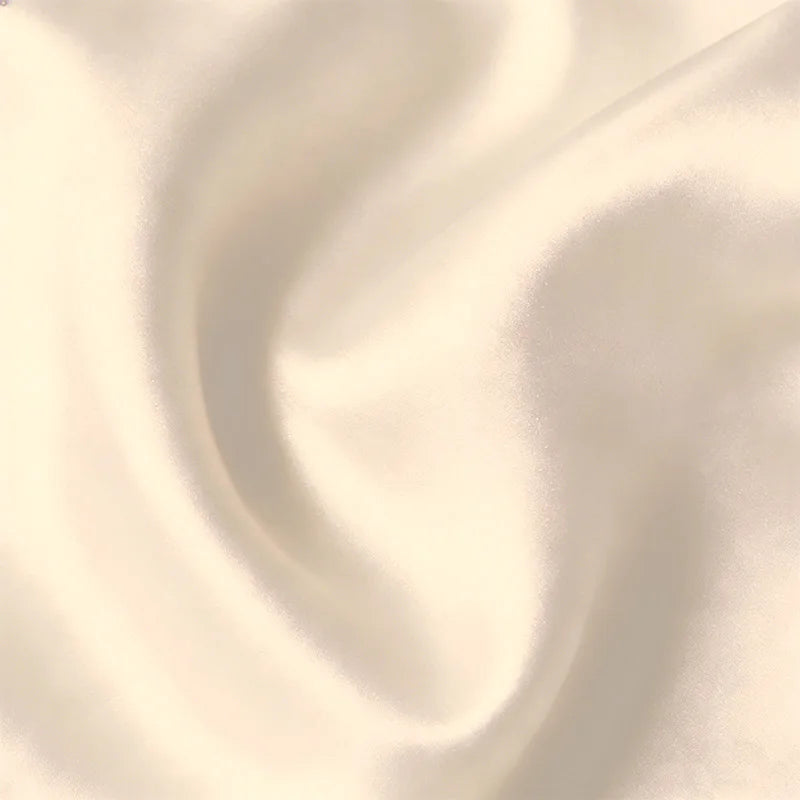 Robe fille en satin drapé ZHJ – CLEVI Paris