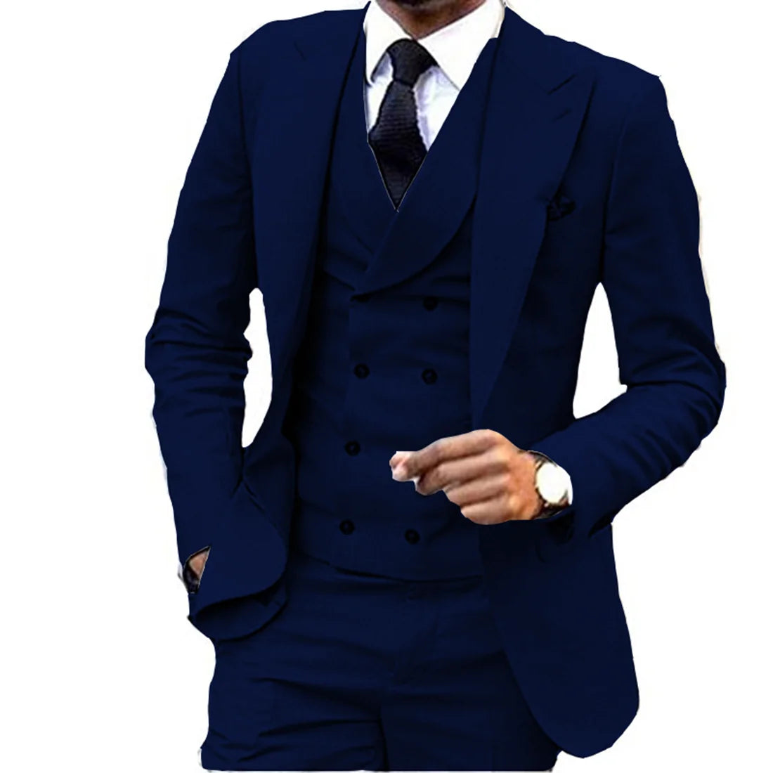 Costume homme 3 pièces, veste, gilet et pantalon – CLEVI Paris