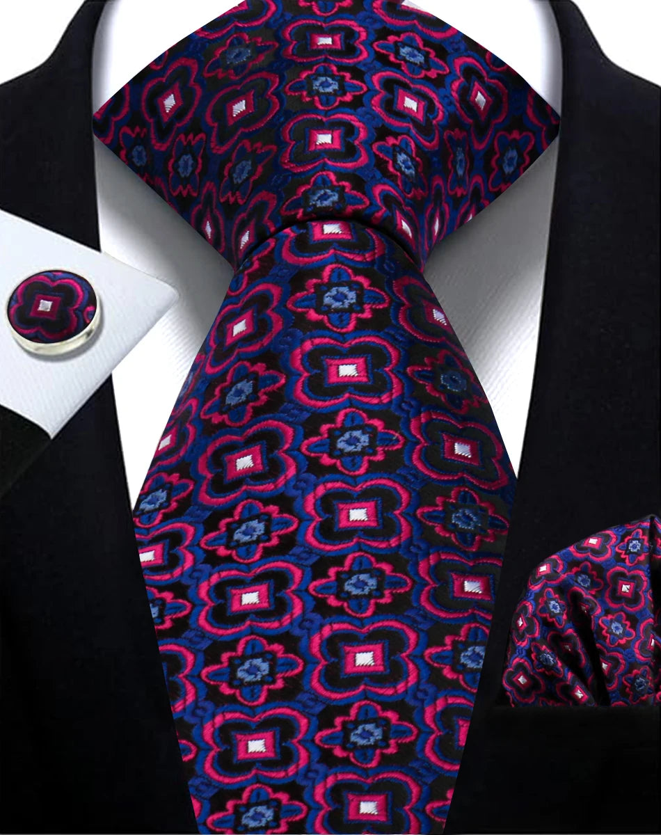 Cravate Paisley Homme et Pochette – CLEVI Paris