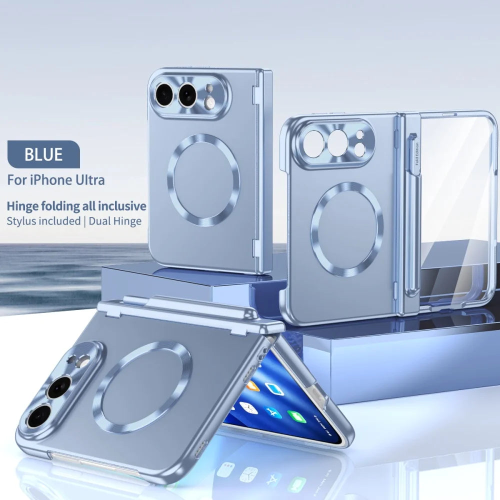 Coque iPhone Duo avec charnière et MagSafe – CLEVI Paris