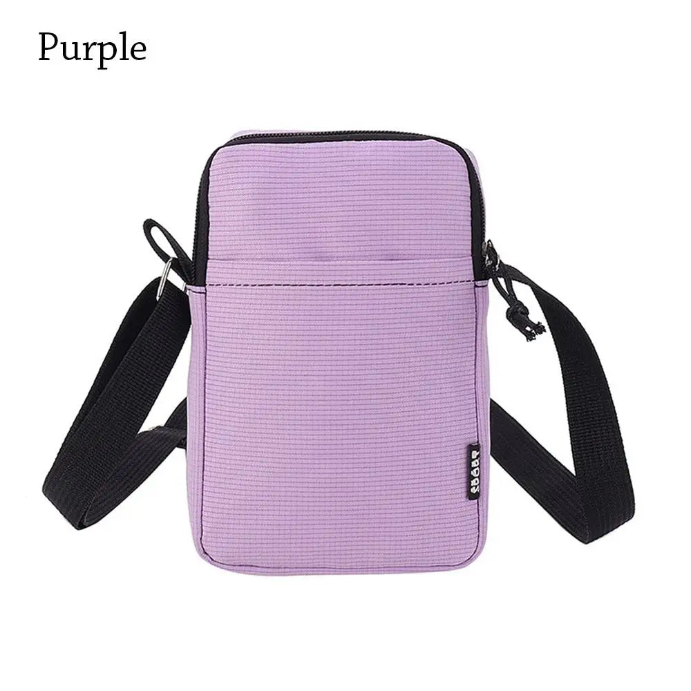 Mini Sac Toile Unisexe Croisé Téléphone 20x13cm Résistant Eau – CLEVI Paris